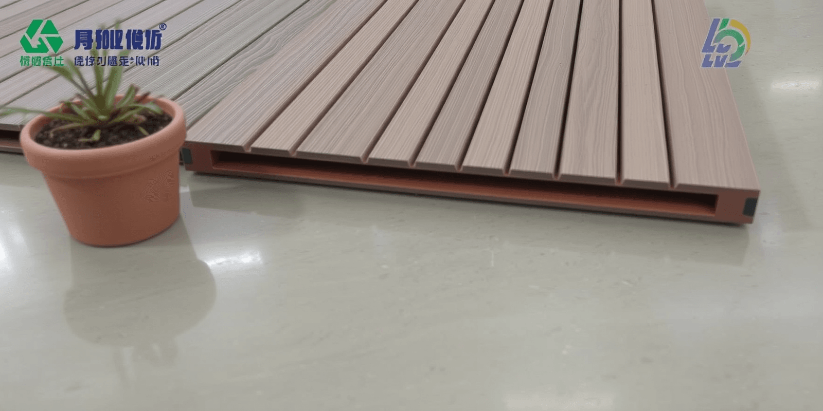 wood plastic composite decking factory
