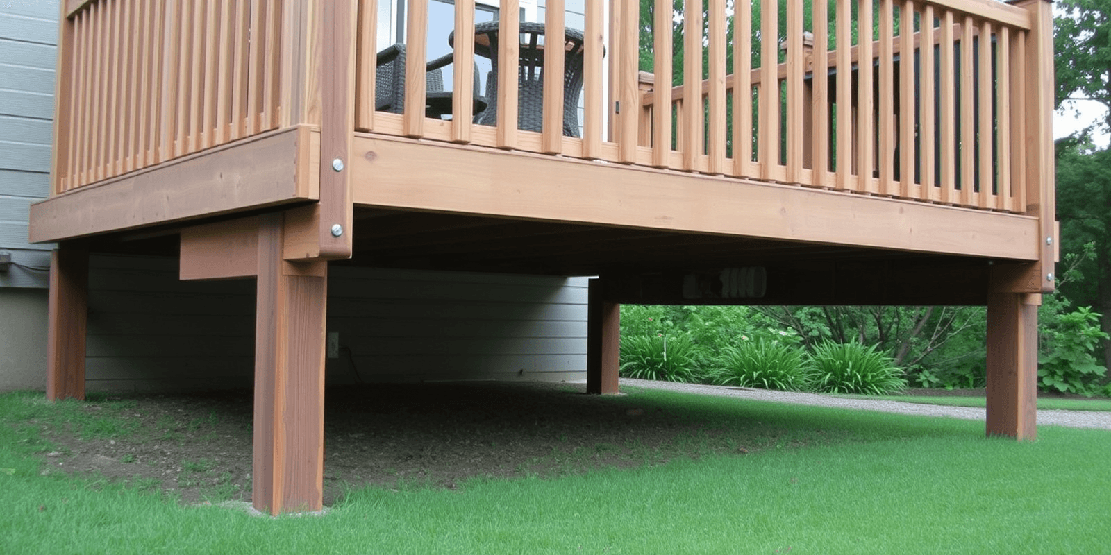 wood plastic composite decking joists