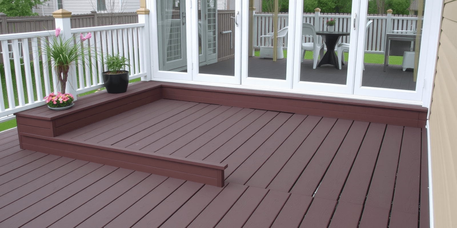 wood plastic composite decking kits