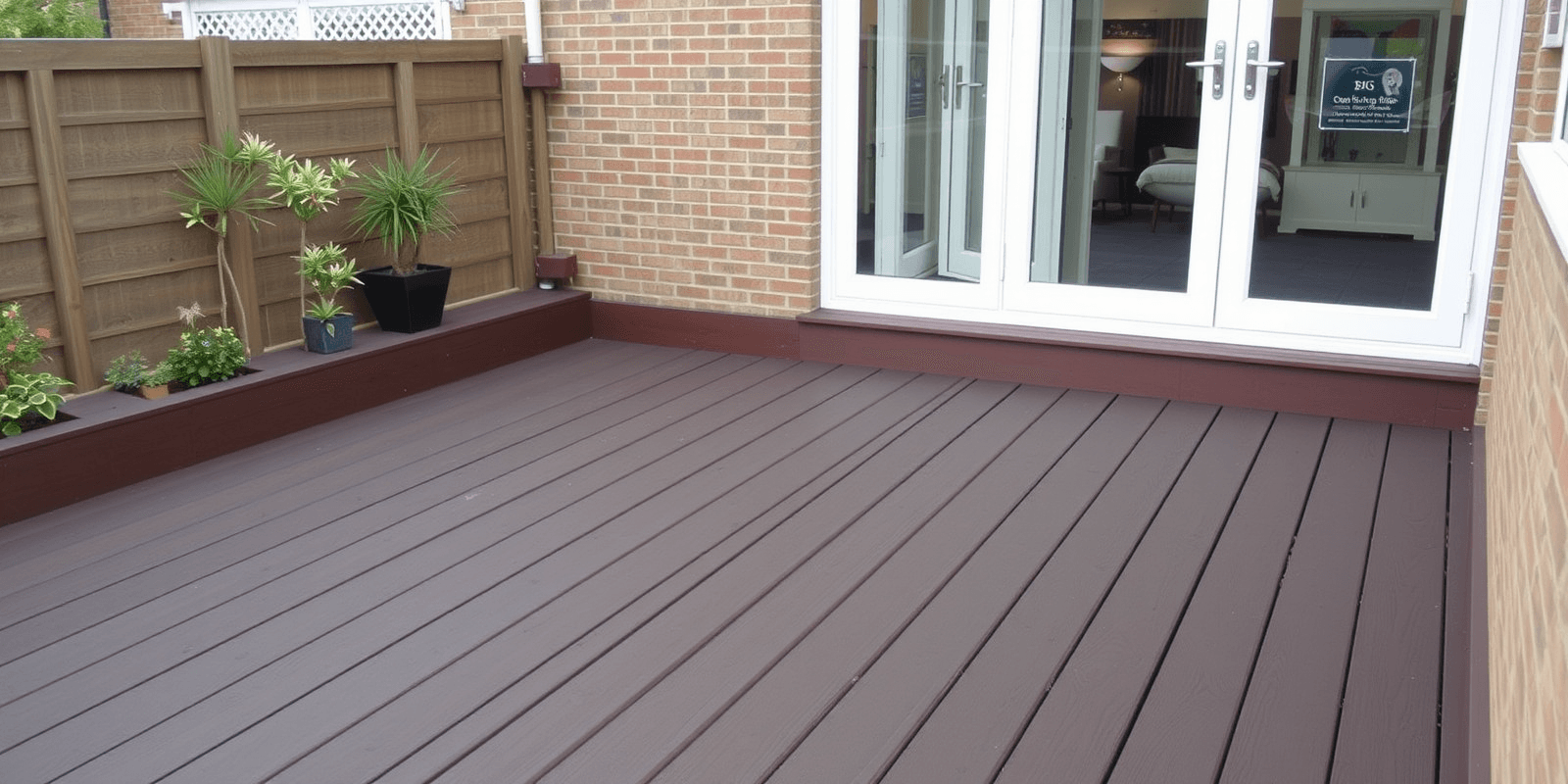wood plastic composite decking london
