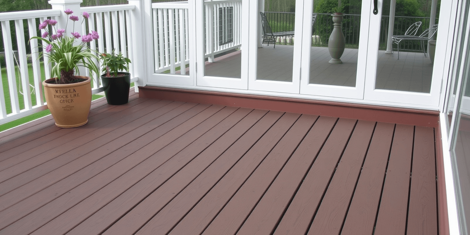 wood-plastic composite decking