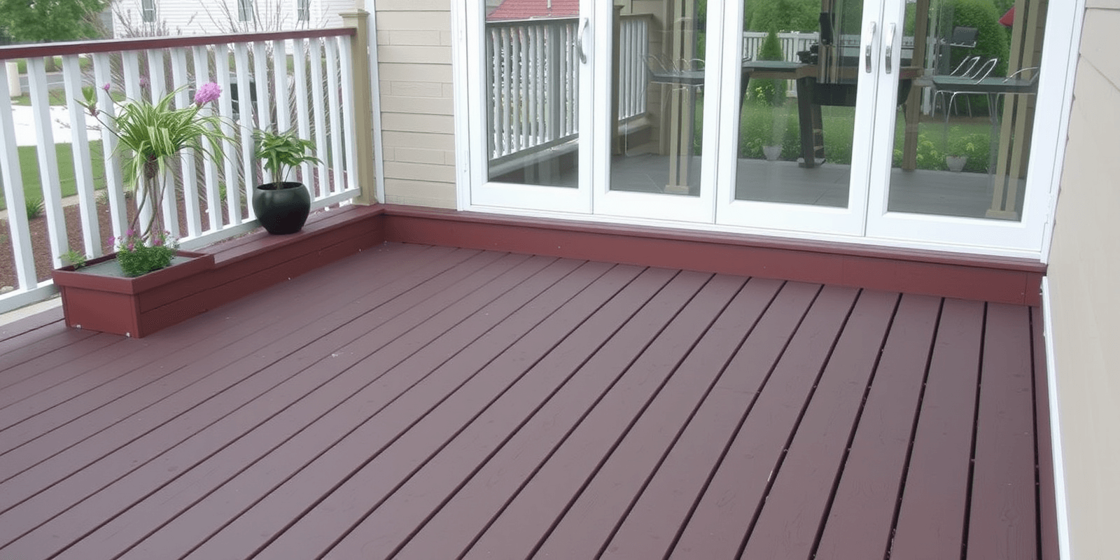 wood plastic composite diy decking