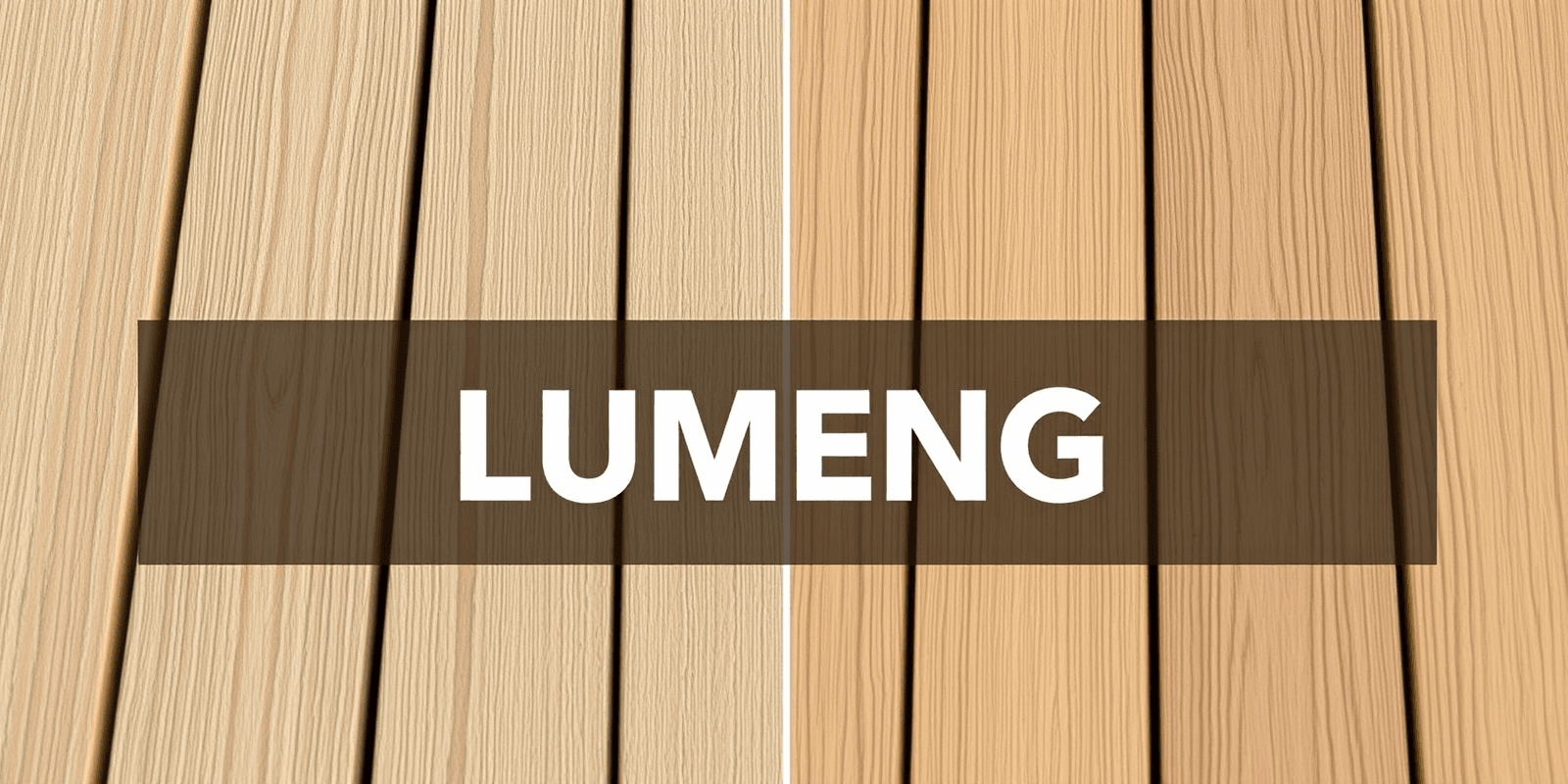 wood plastic composite lumber vs wood decking