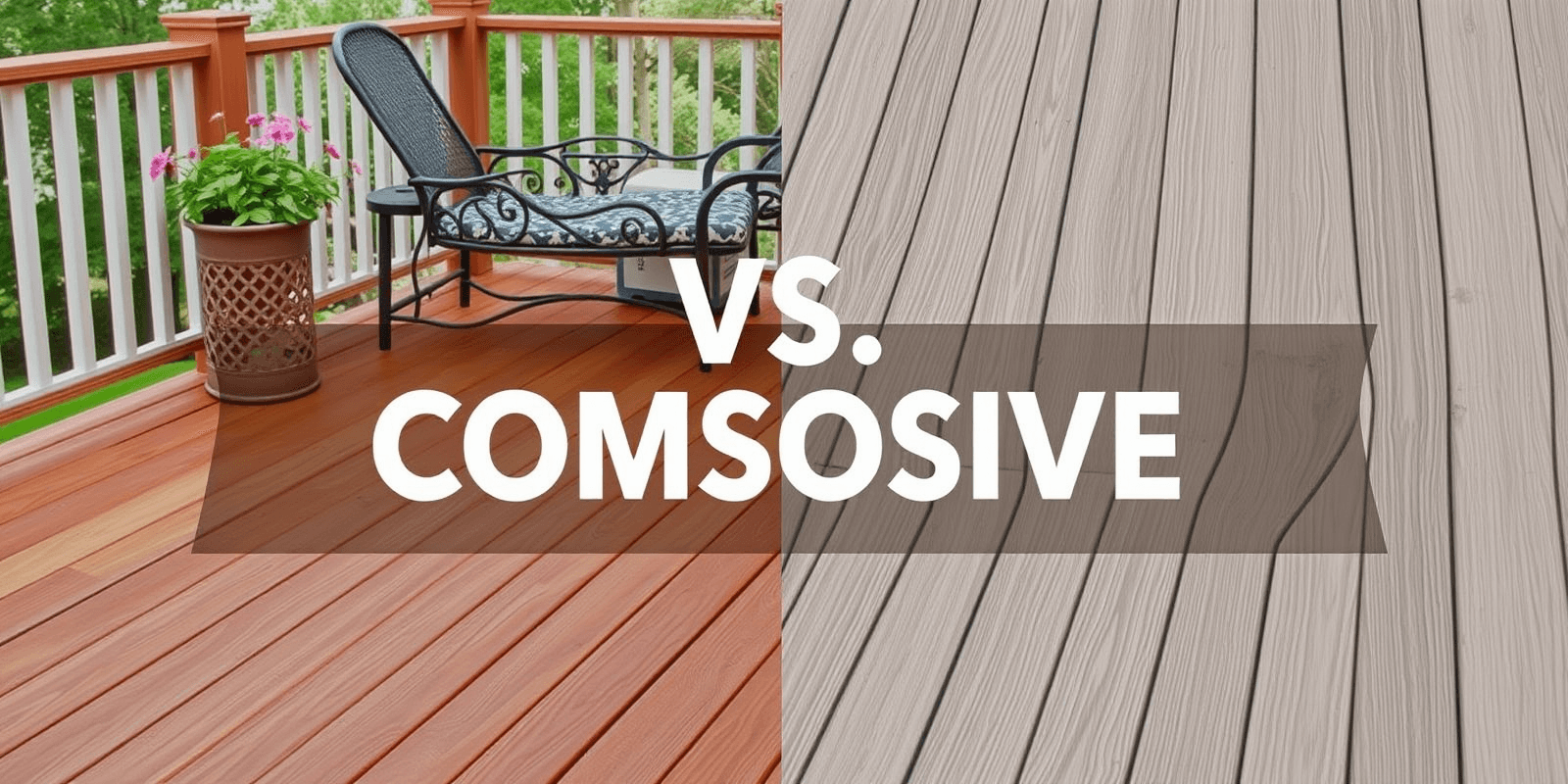 wooden decking vs composite