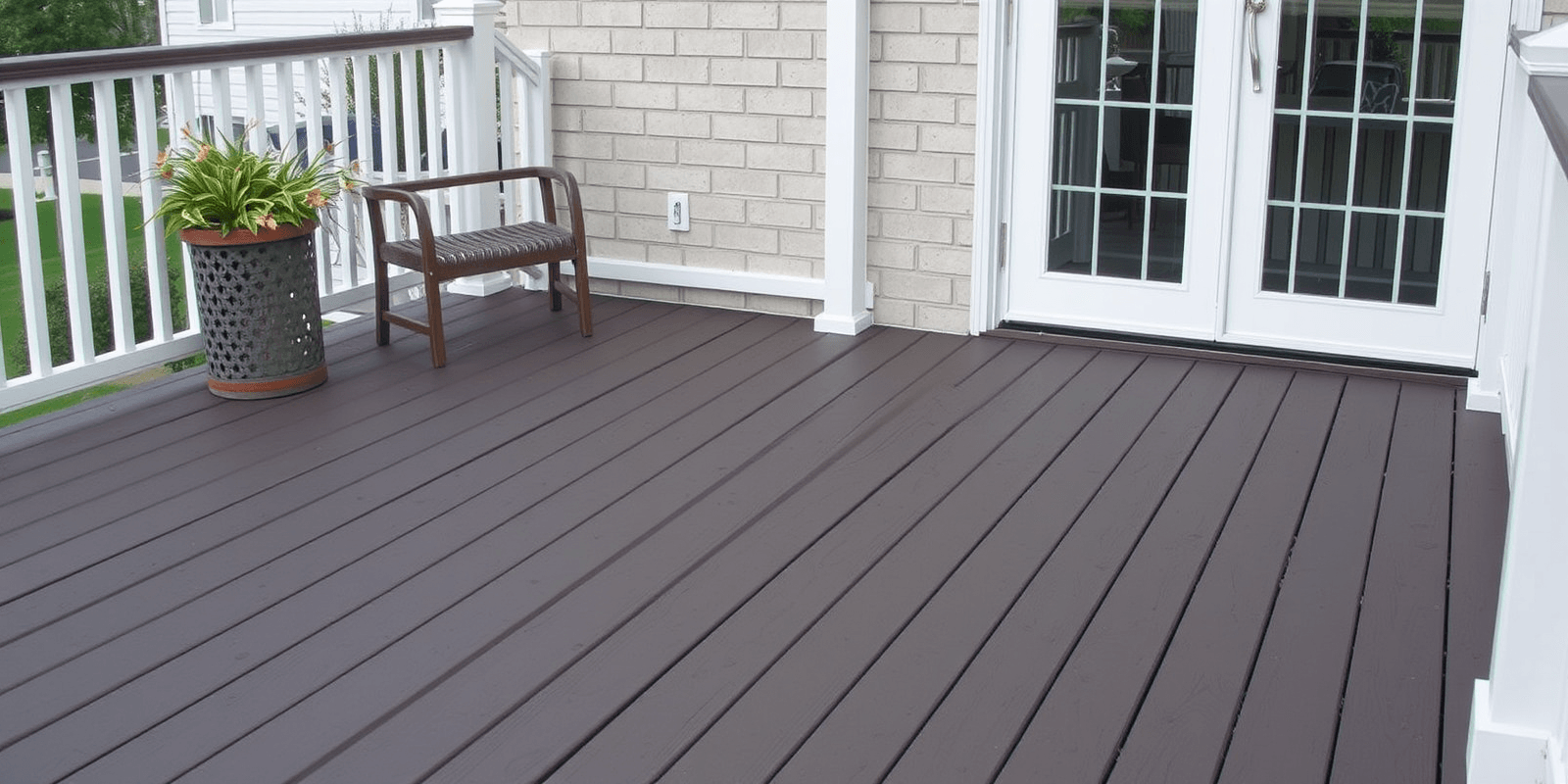 you paint composite decking