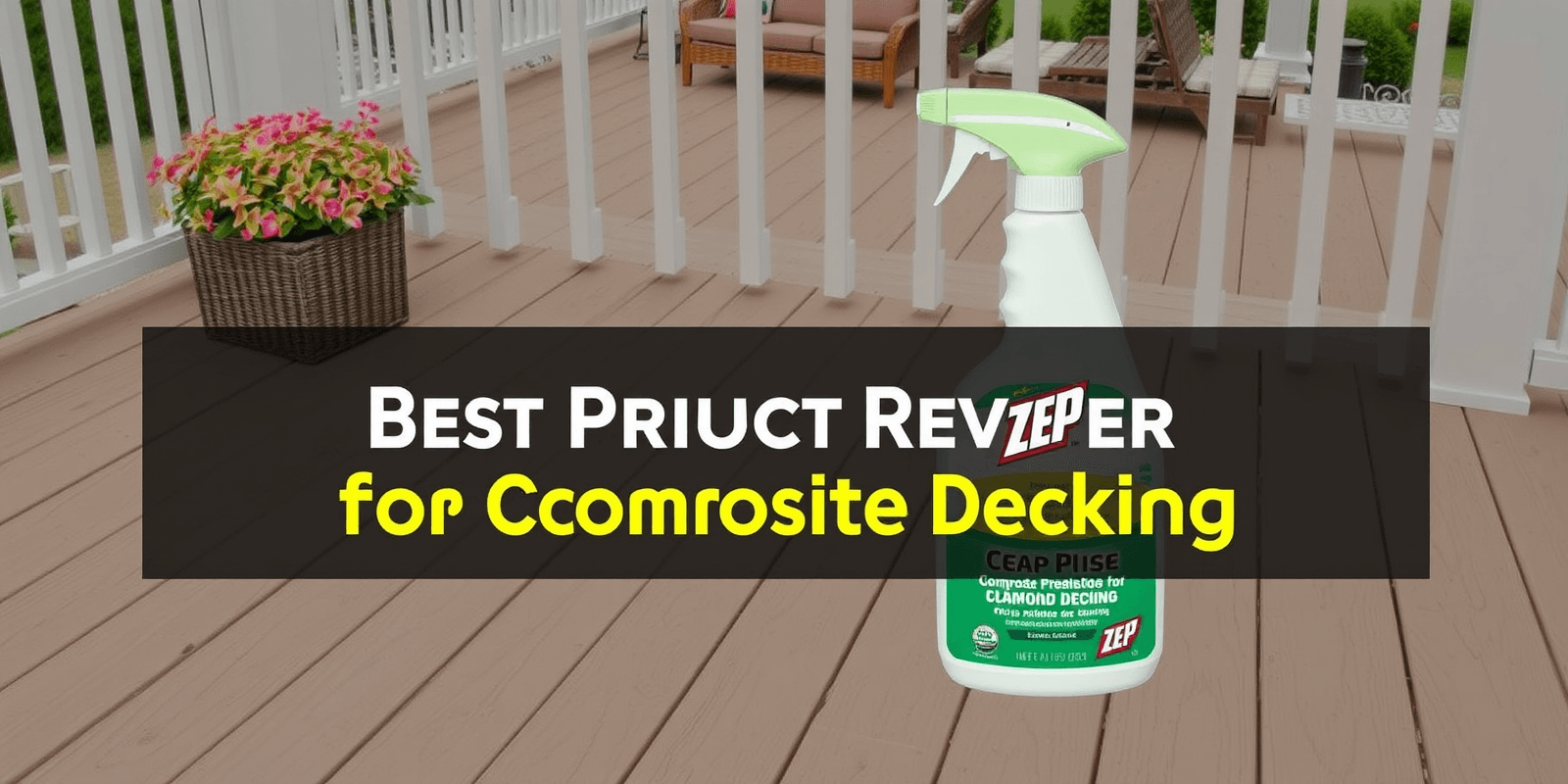 ZEP Product Review: Best Cleaner for Composite Decking