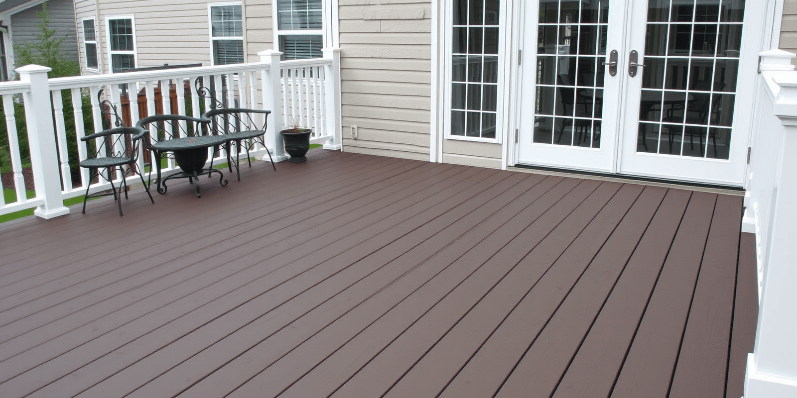 zero maintenance composite decking