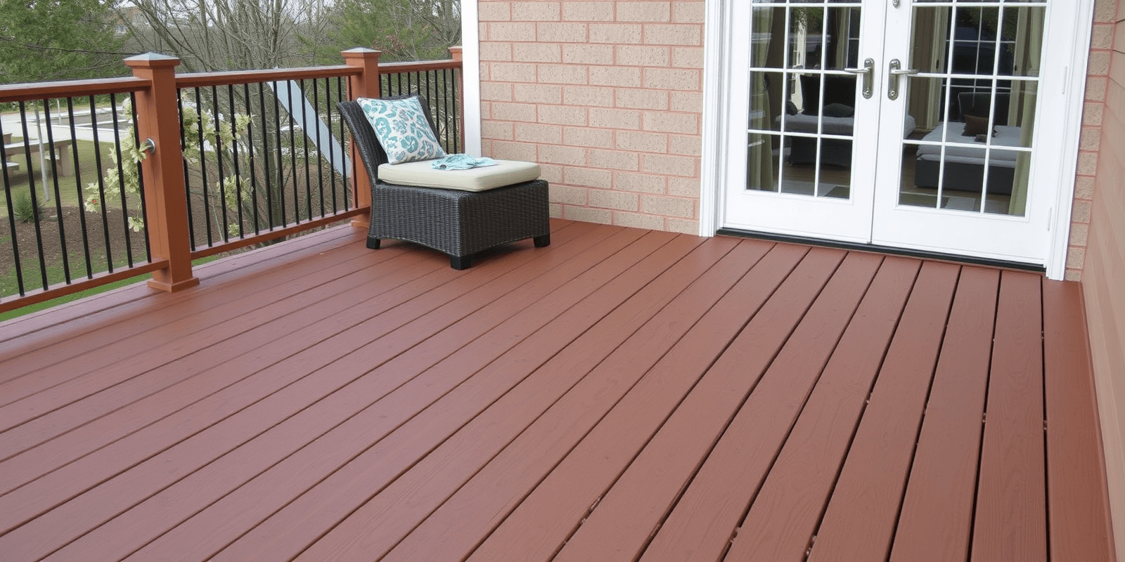 zometek composite decking copper