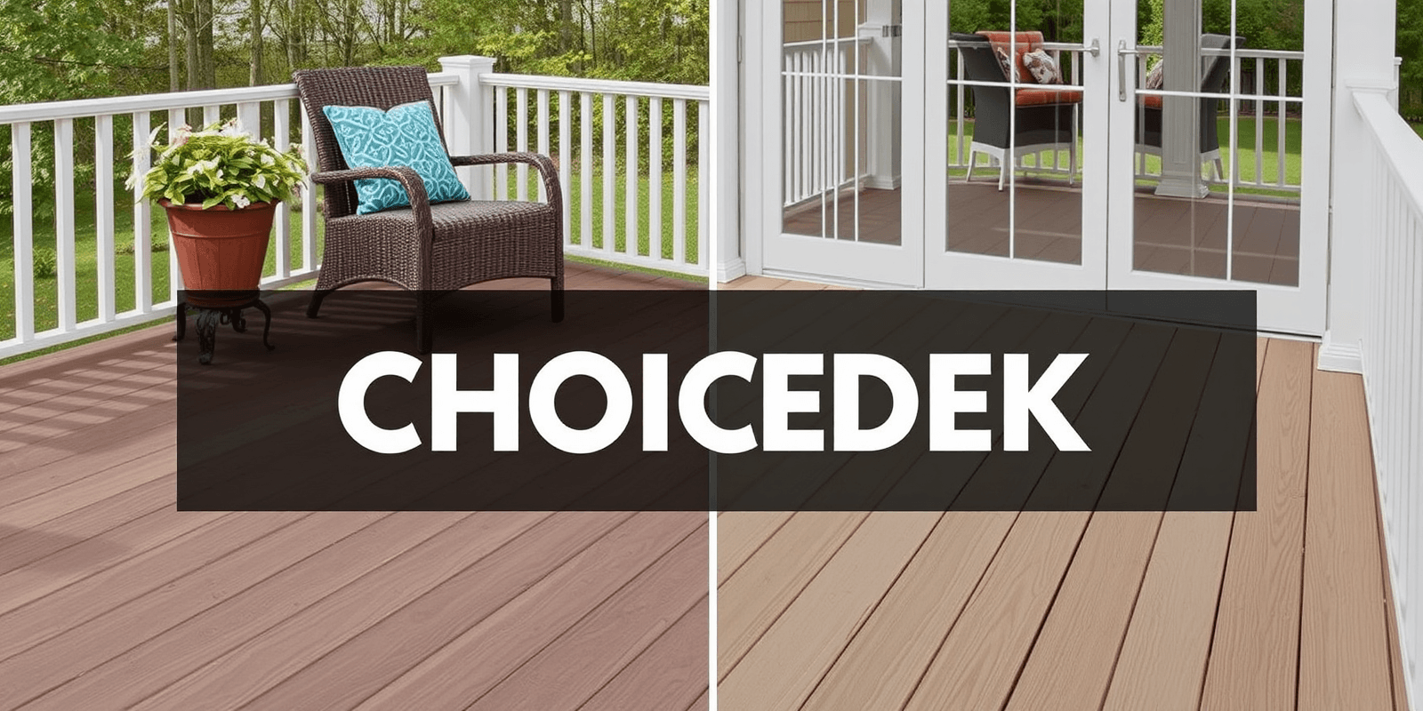 Choosing Between Veranda and ChoiceDek Composite Decking: What You Need to Know
