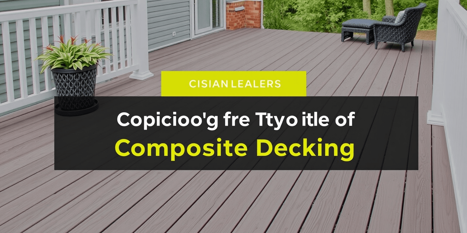 Choosing the Right Type of Composite Decking: Factors to Consider