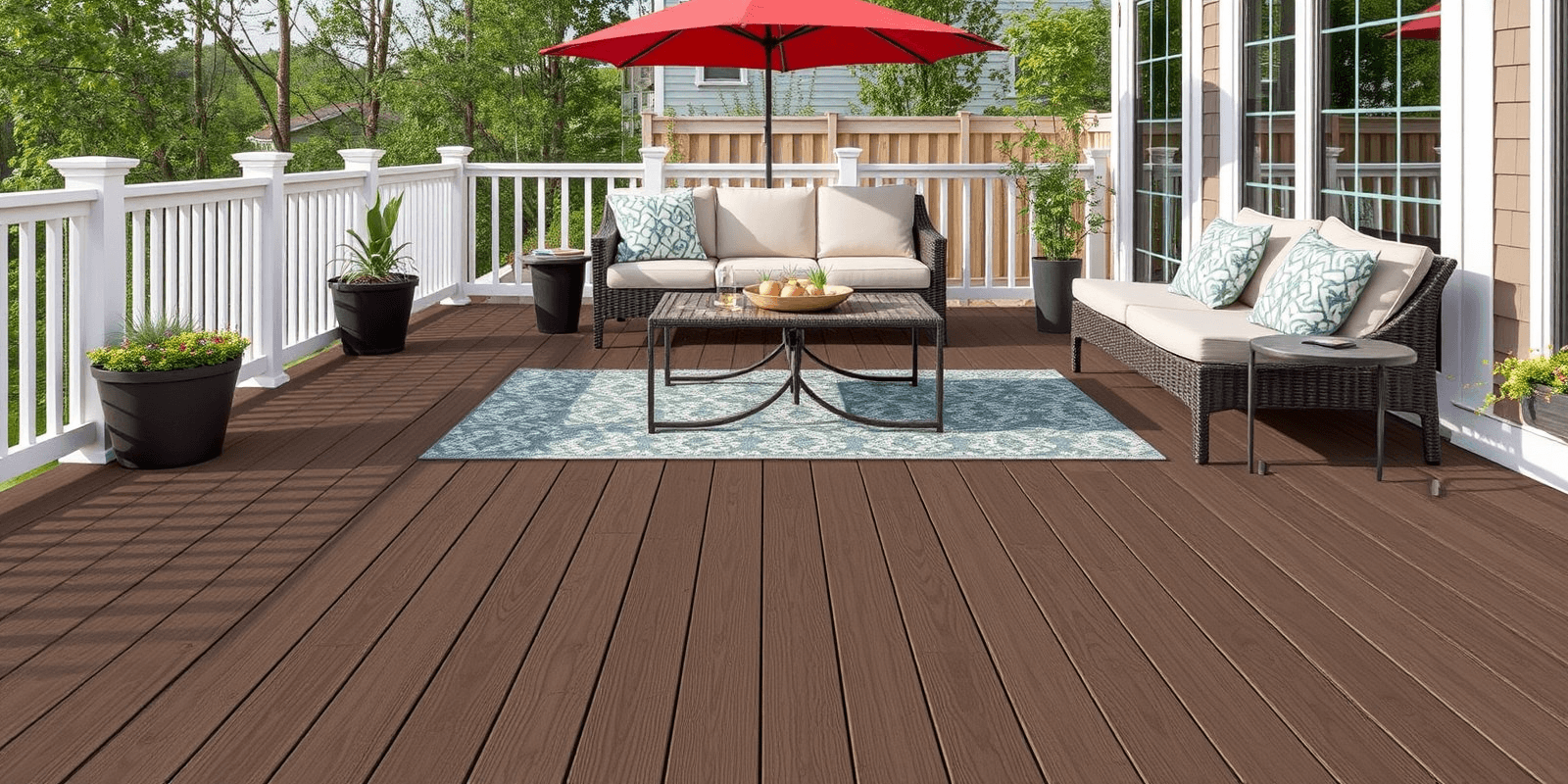 Eco-Friendly Outdoor Living with UltraDeck Fusion TM Composite Decking