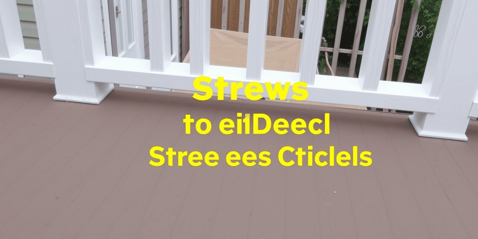 Maximizing Durability with UltraDeck Menards Composite Decking: Screws Over Clips?