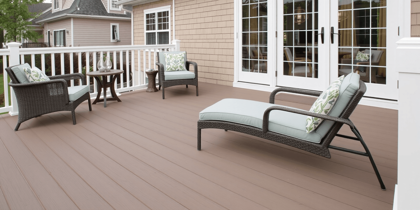 Maximizing Outdoor Spaces with Trex Enhance Clamshell Composite Decking