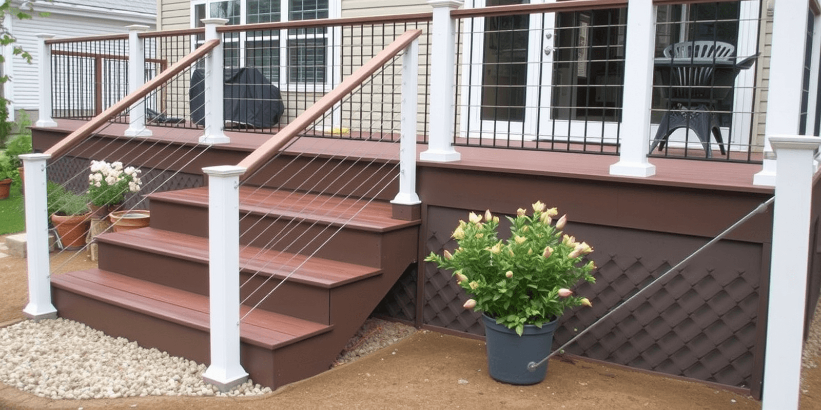 Maximizing Your Outdoor Space with TREX Composite Decking and Cable Railings