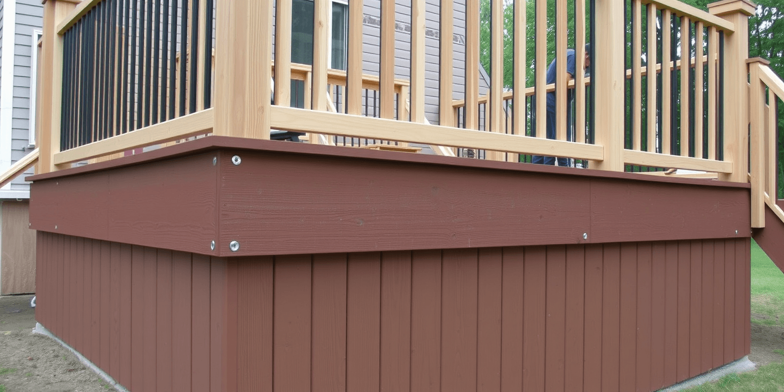 Sustainable Deck Design: Composite Boards as Fascia Solutions