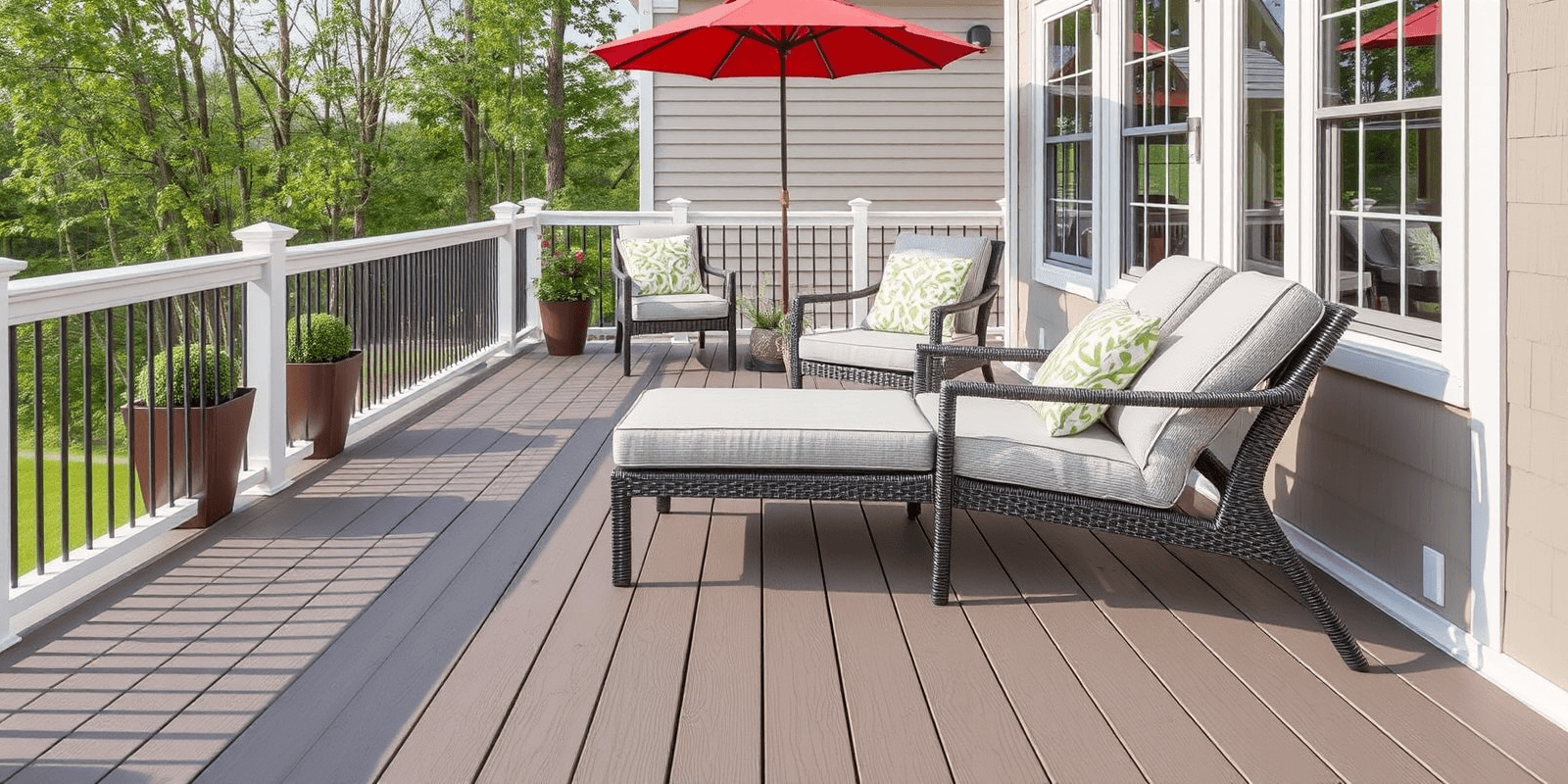 Sustainable Living with Veranda Ultra Light Composite Decking