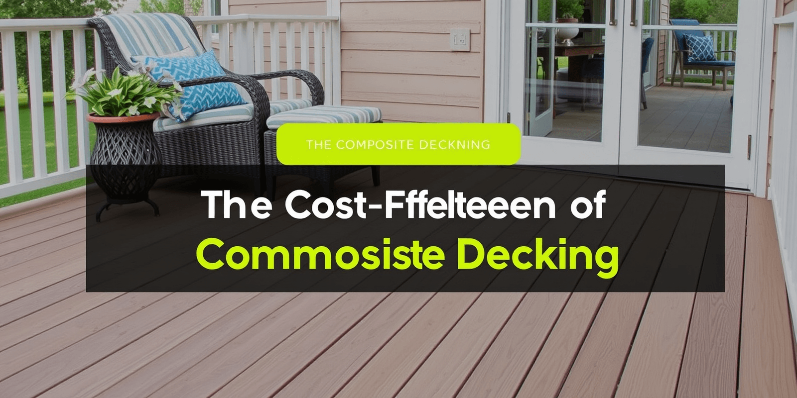 The Cost-Effective Care of Composite Decking