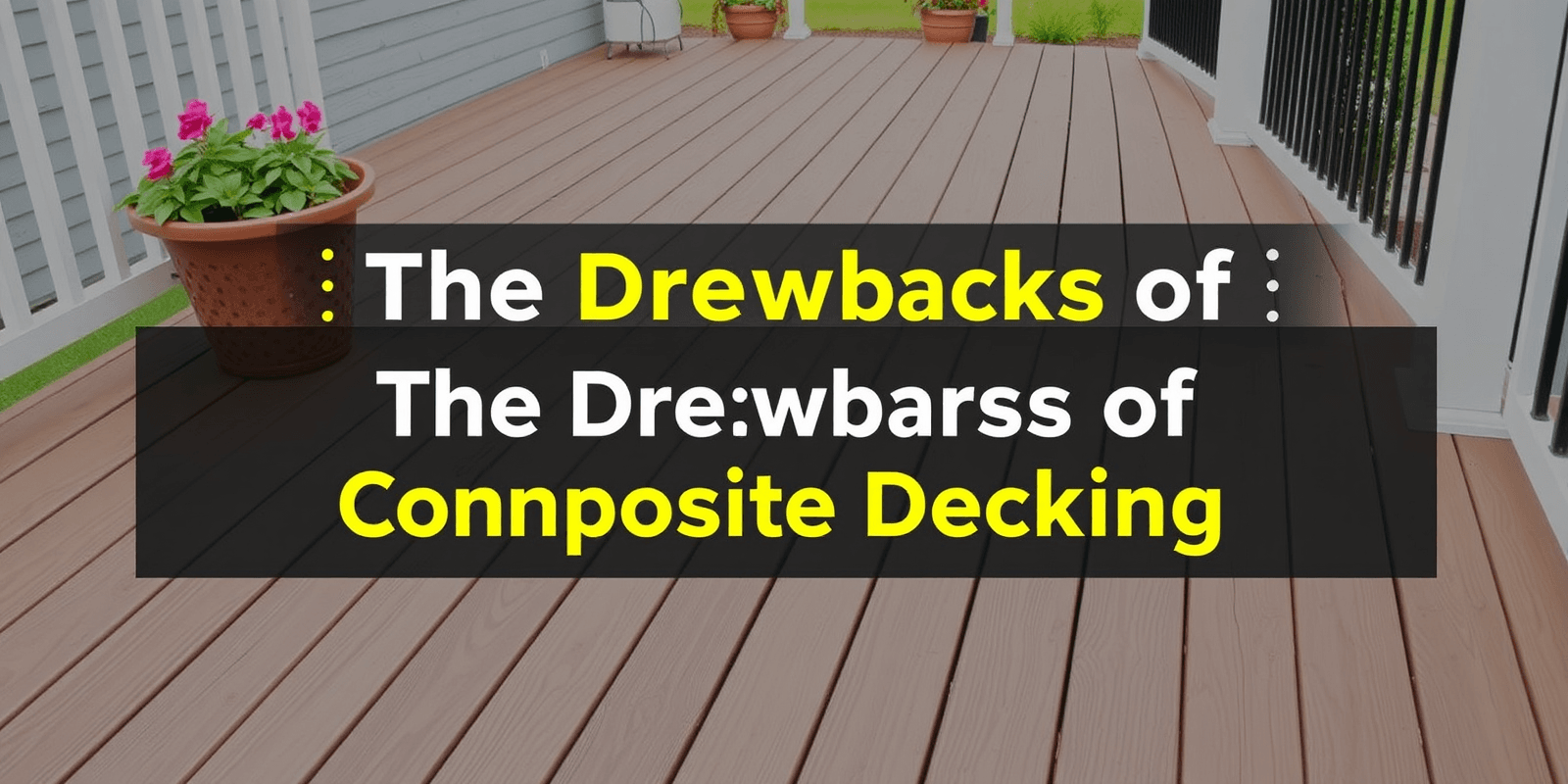 The Drawbacks of Composite Decking: Real-world Experiences and Solutions