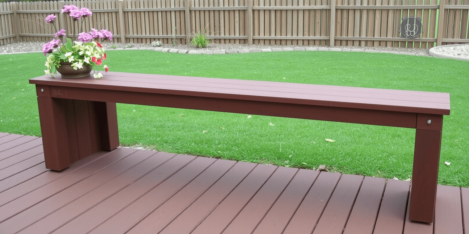 The Eco-Friendly Choice: Composite Decking Benches