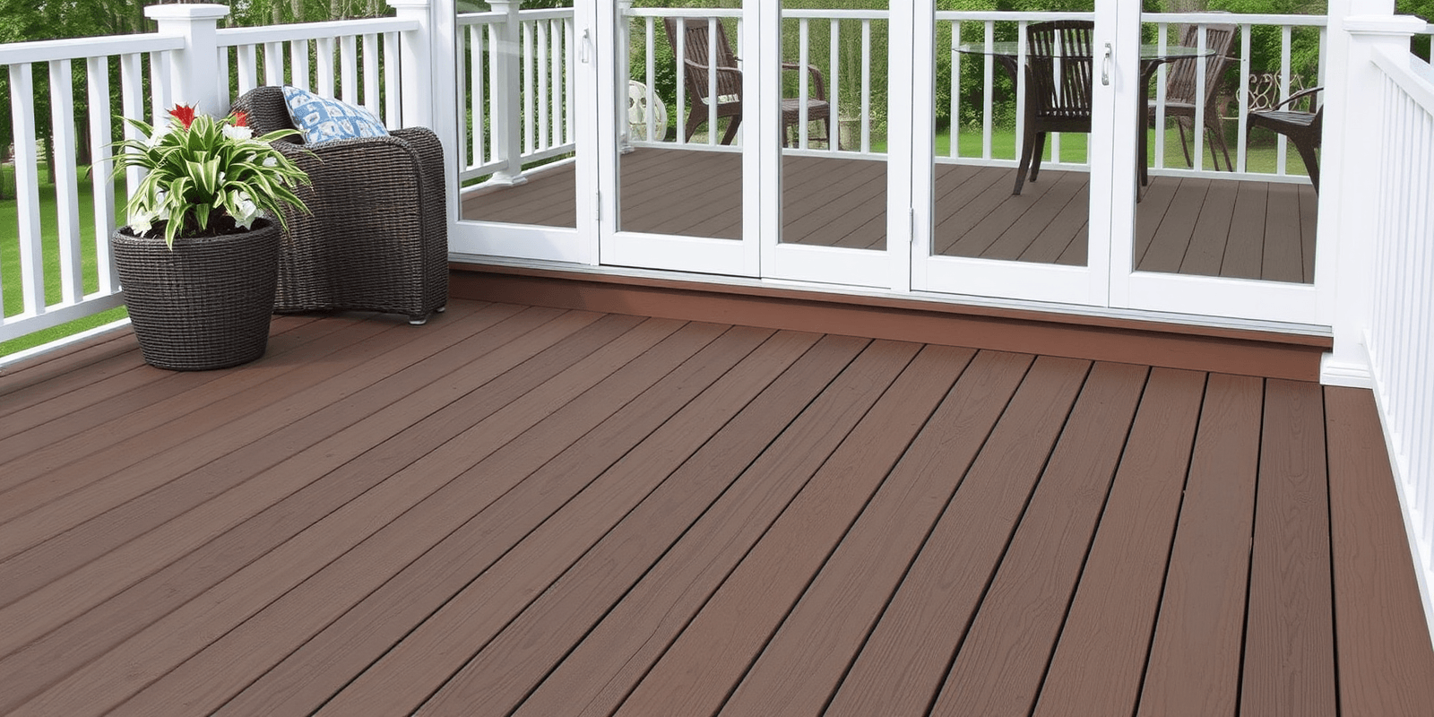 The Eco-Friendly Choice: UltraShield Wood Plastic Composite Decking