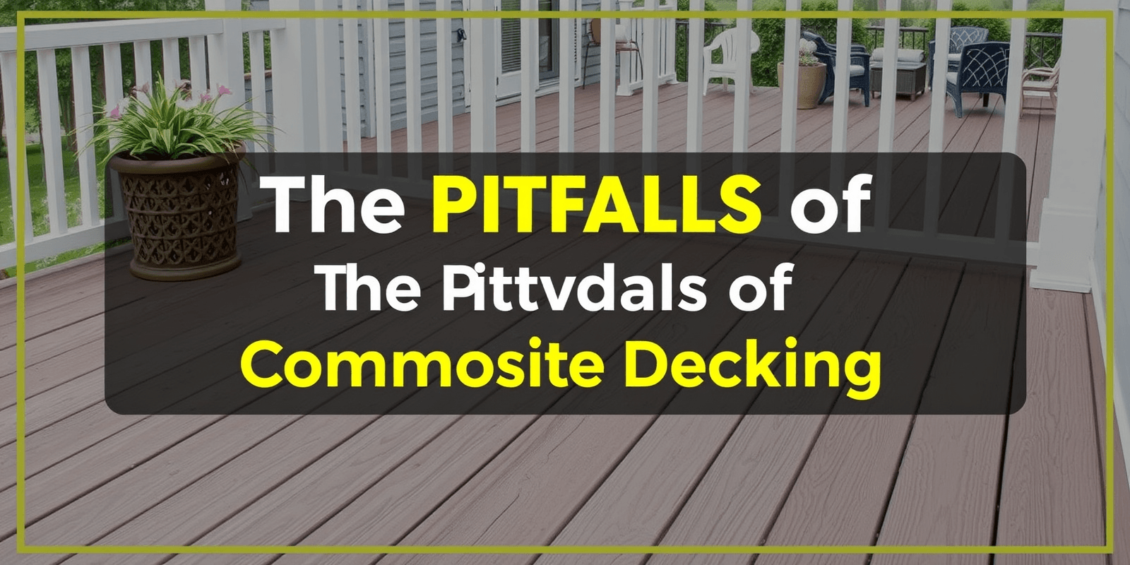 The Pitfalls of Composite Decking: What You Need to Know