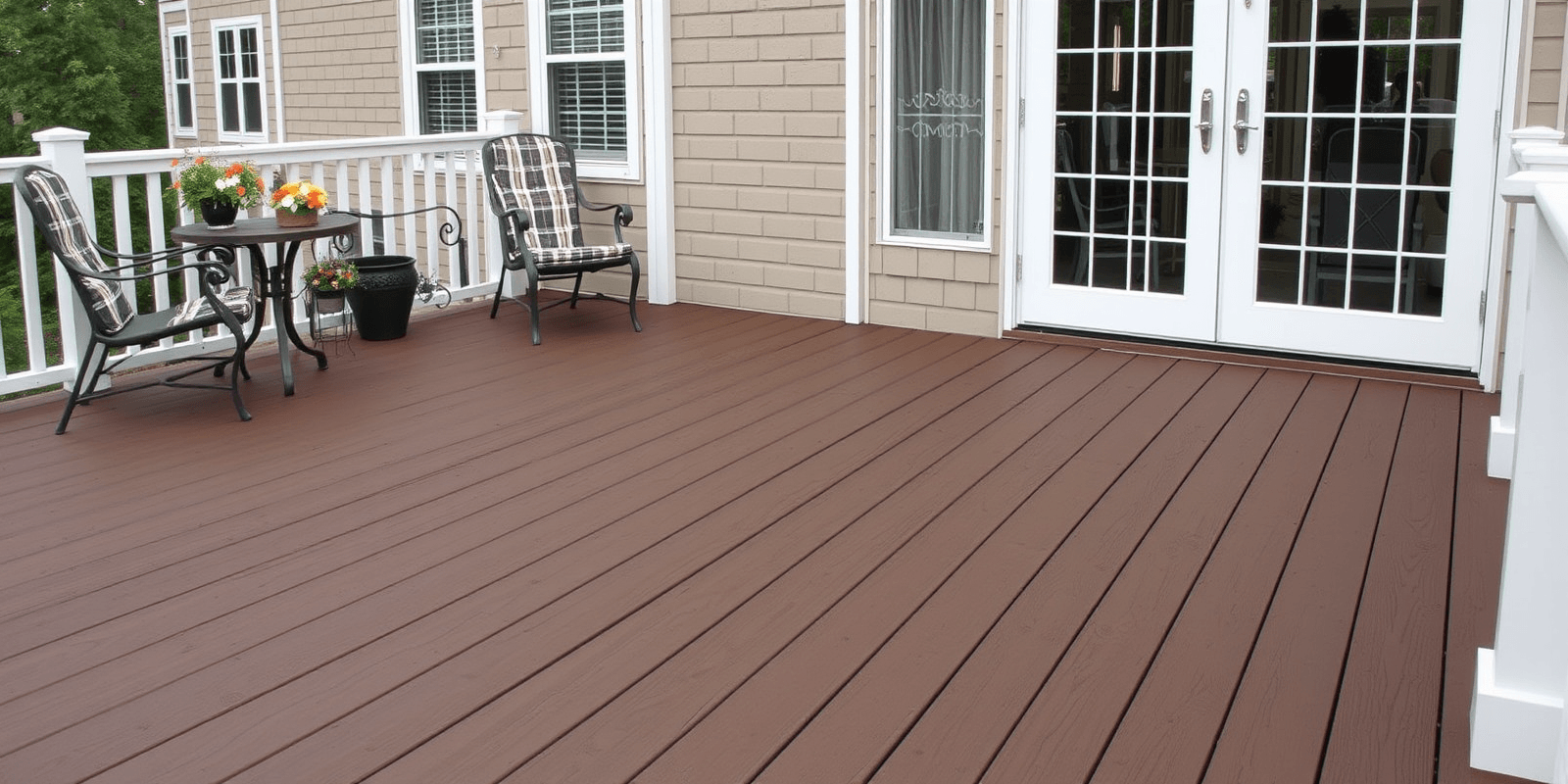 The Timeless Appeal of Vintage Brown Composite Decking