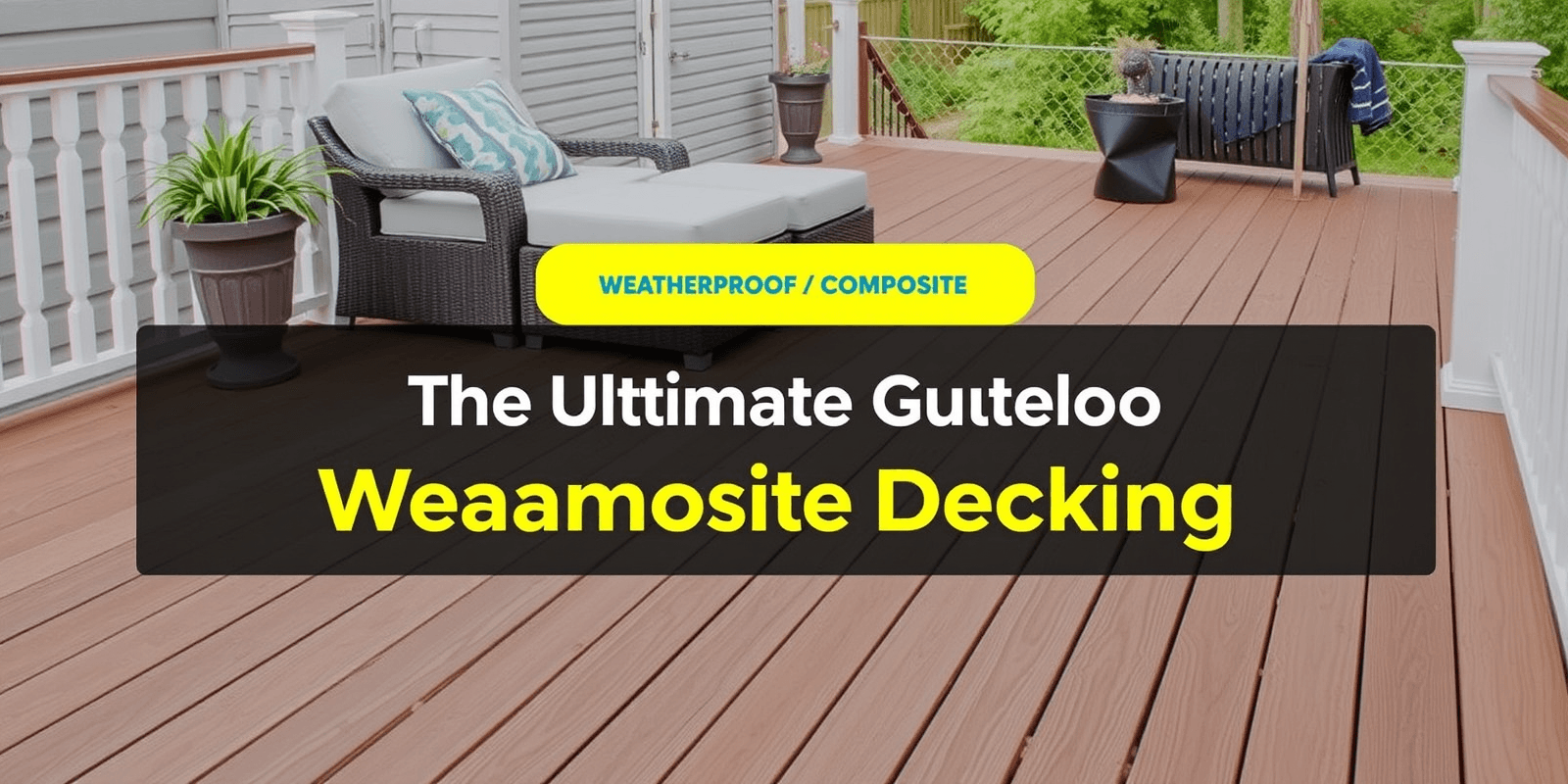 The Ultimate Guide to Choosing Weatherproof Composite Decking
