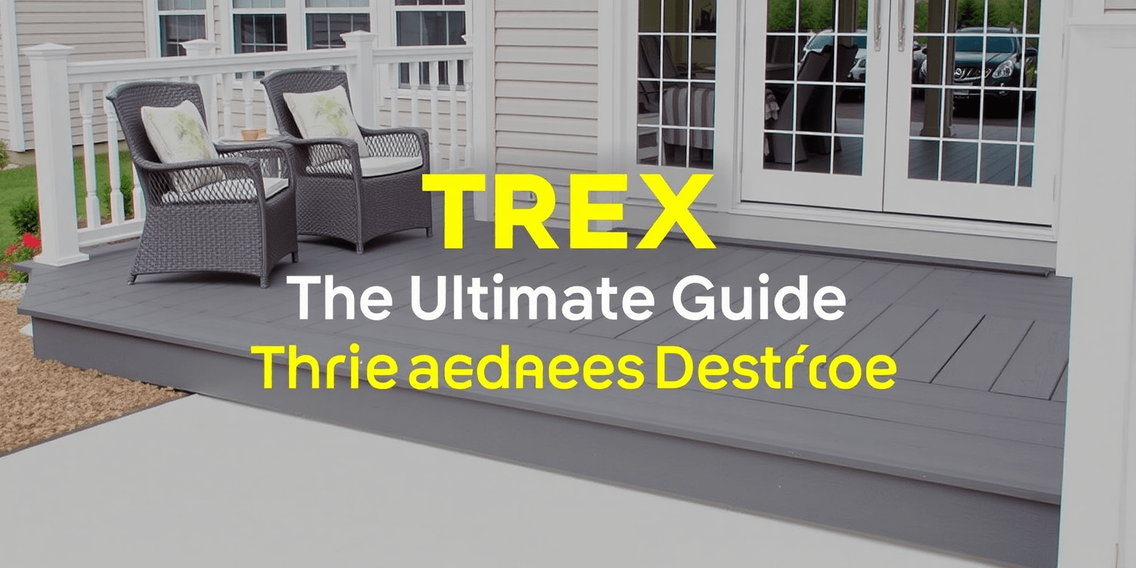 The Ultimate Guide to Installing TREX Composite Decking Over Concrete