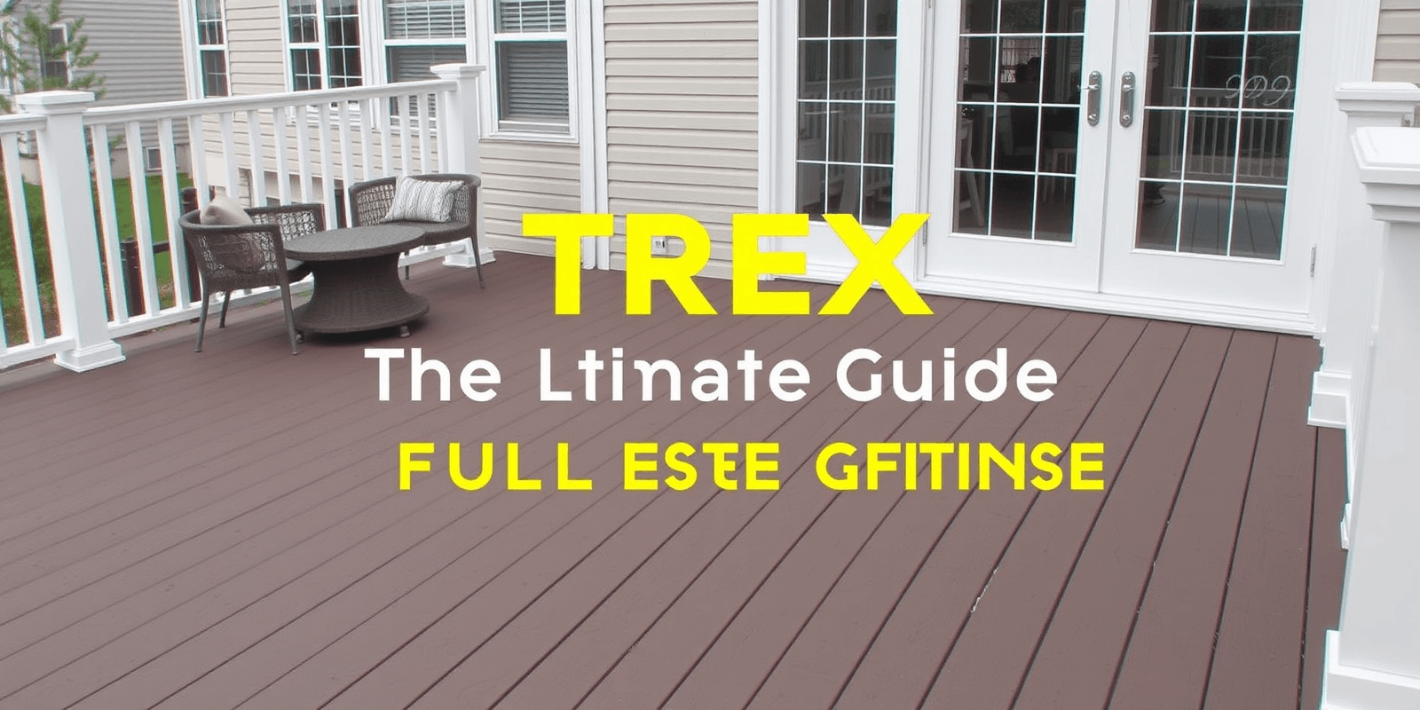 The Ultimate Guide to TREX Composite Decking Full Capping Installation
