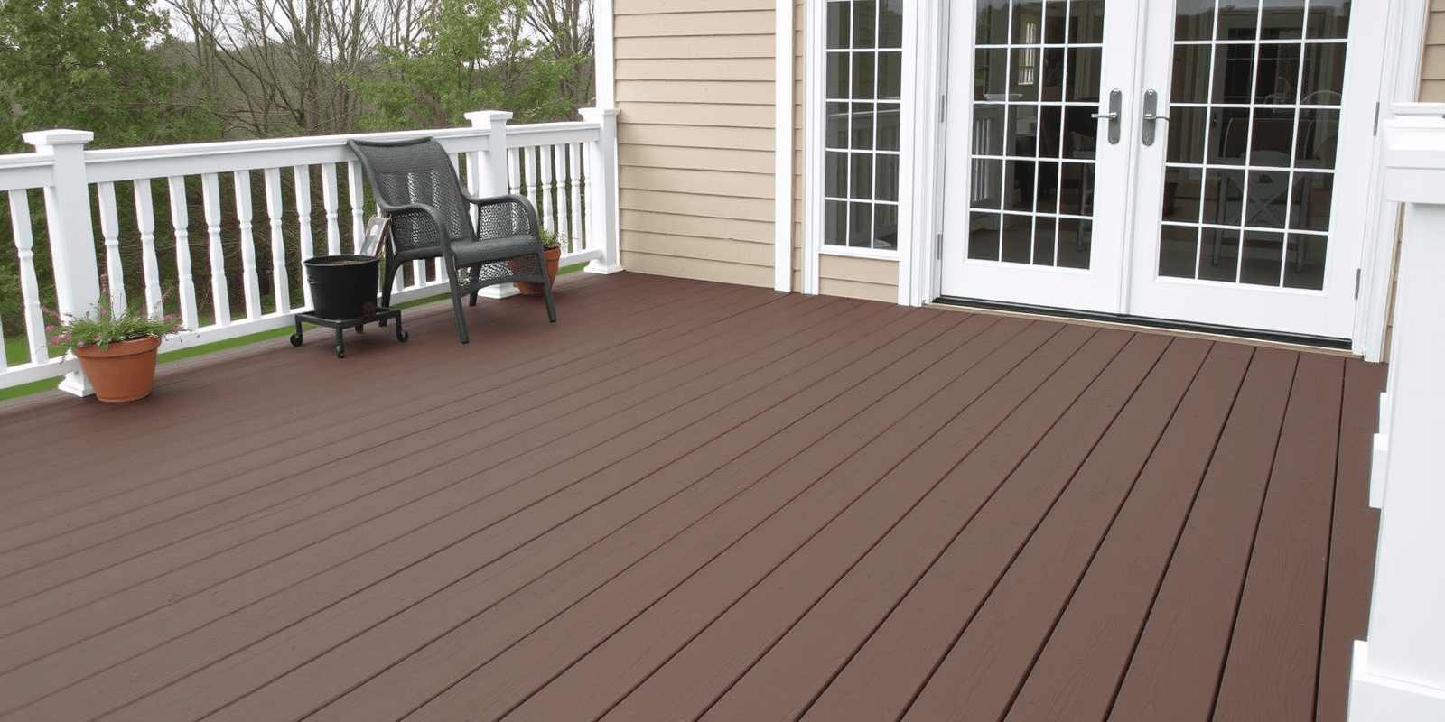 The Versatility of 12 ft Composite Solid Decking in Verandas