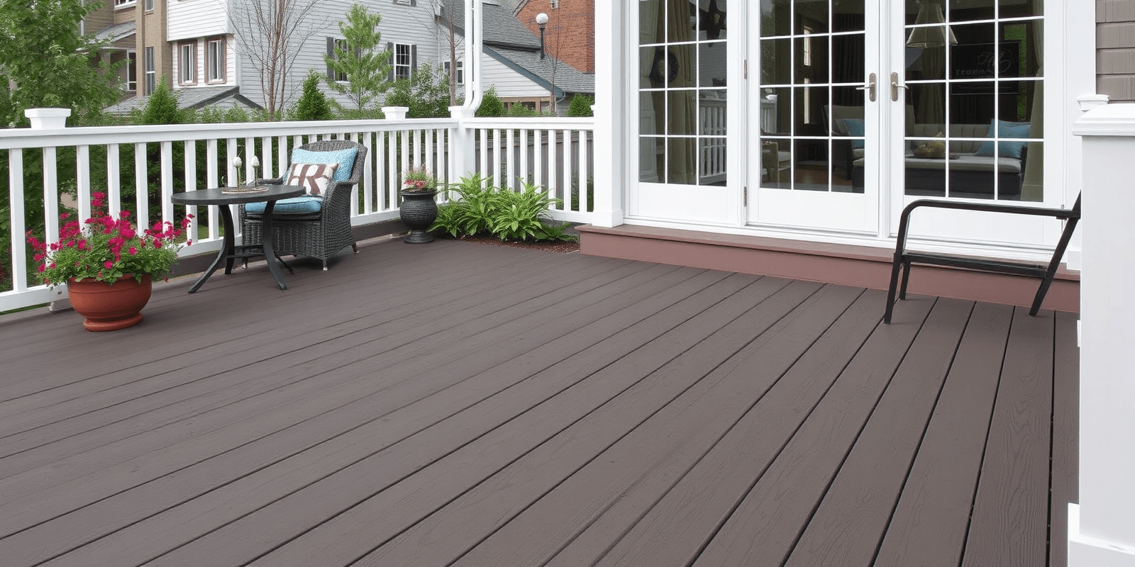 The Versatility of TREX Composite Decking 1 x 5 in Landscape Design