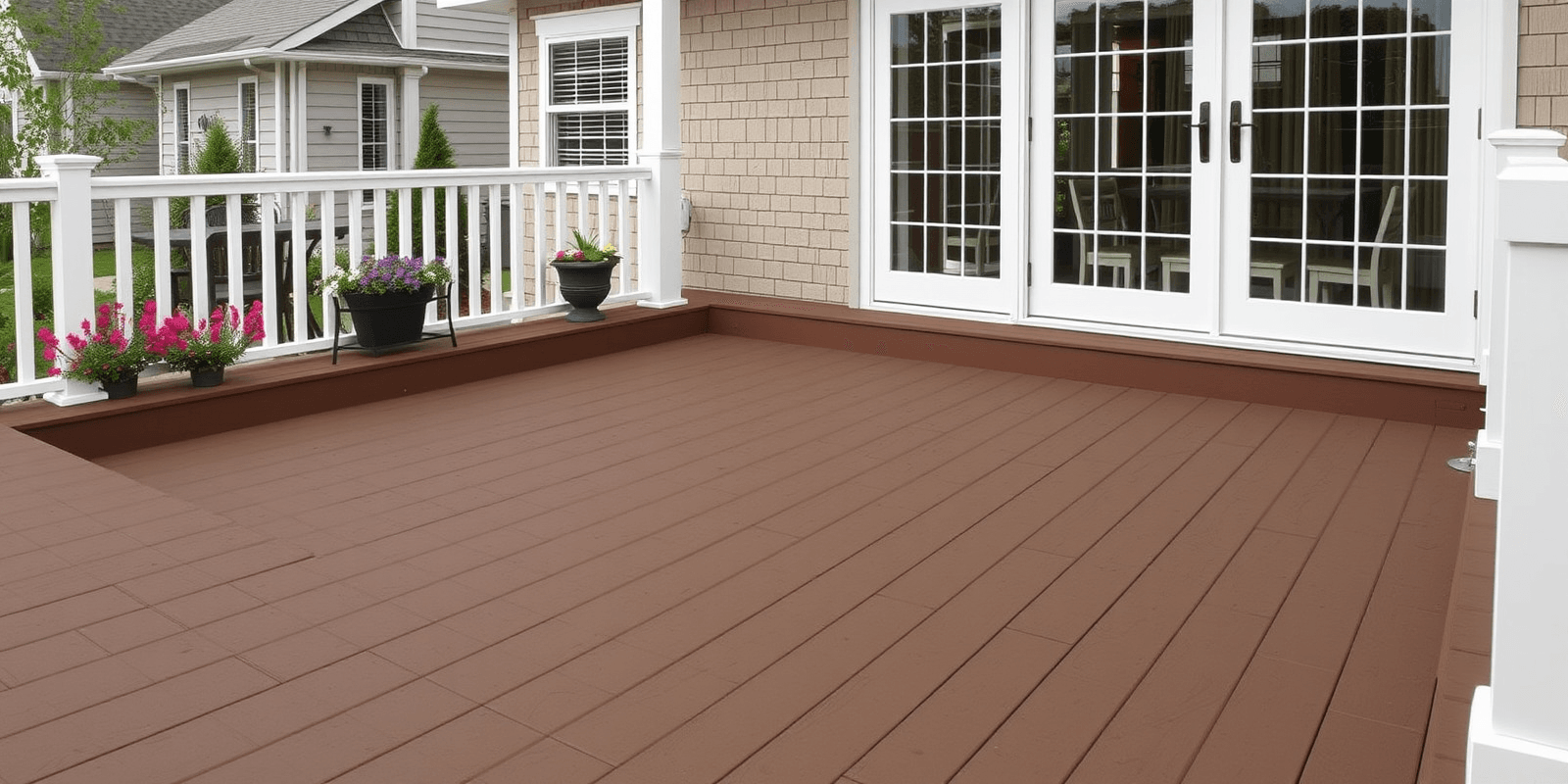 The Versatility of Veranda Brown Square Edge Capped Composite Decking in Modern Landscaping