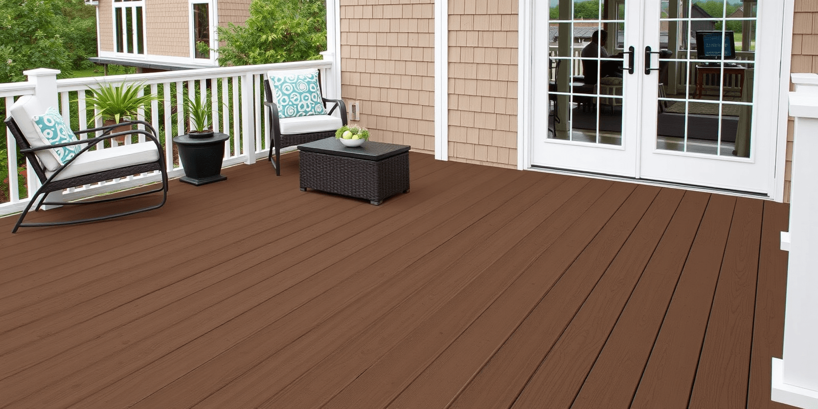 Transform Your Outdoor Space with Tropics Composite Decking Hana Brown