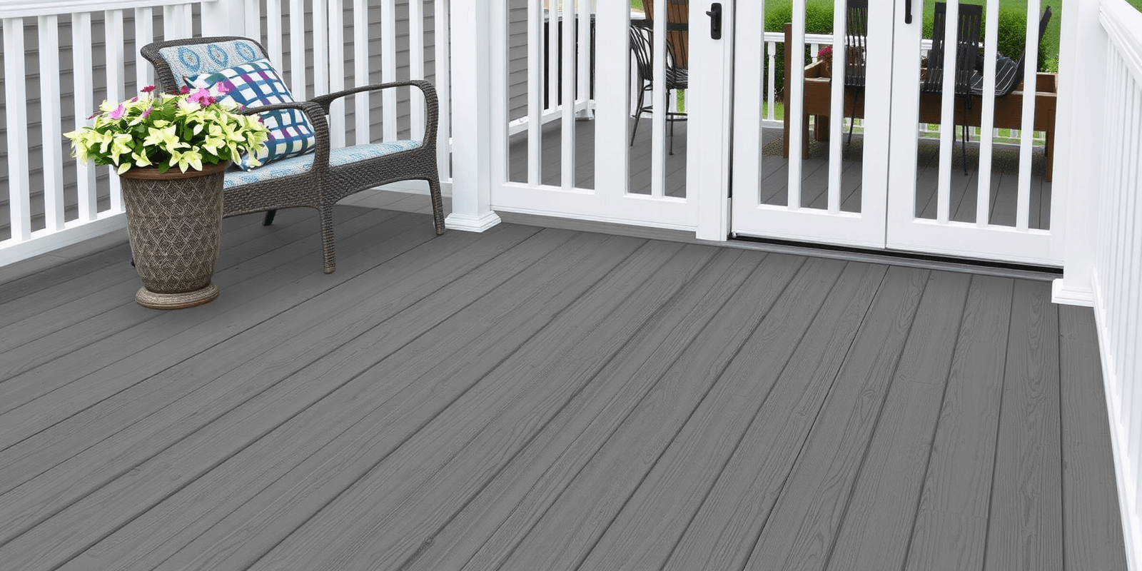 TREX 1x6 Pebble Grey Select Composite Decking: A Sustainable Choice for Your Home