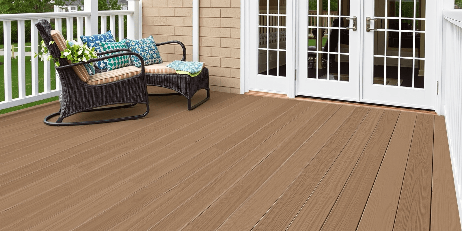 TREX 2 x 6 x 16 Saddle Composite Decking: A Sustainable Choice for Your Home