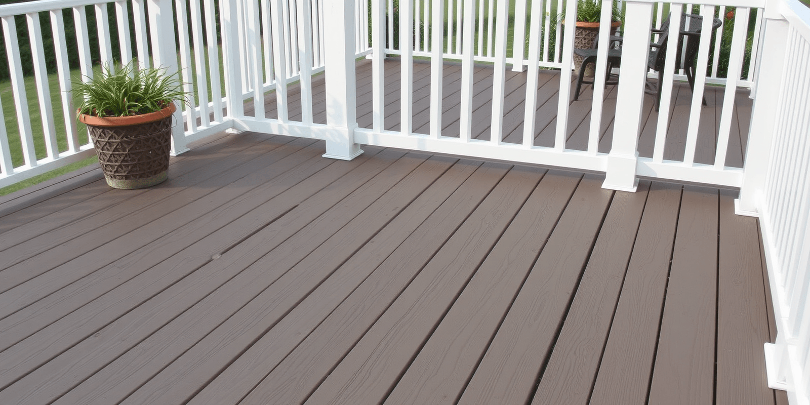 trex composite decking beach dune grooved edge capped