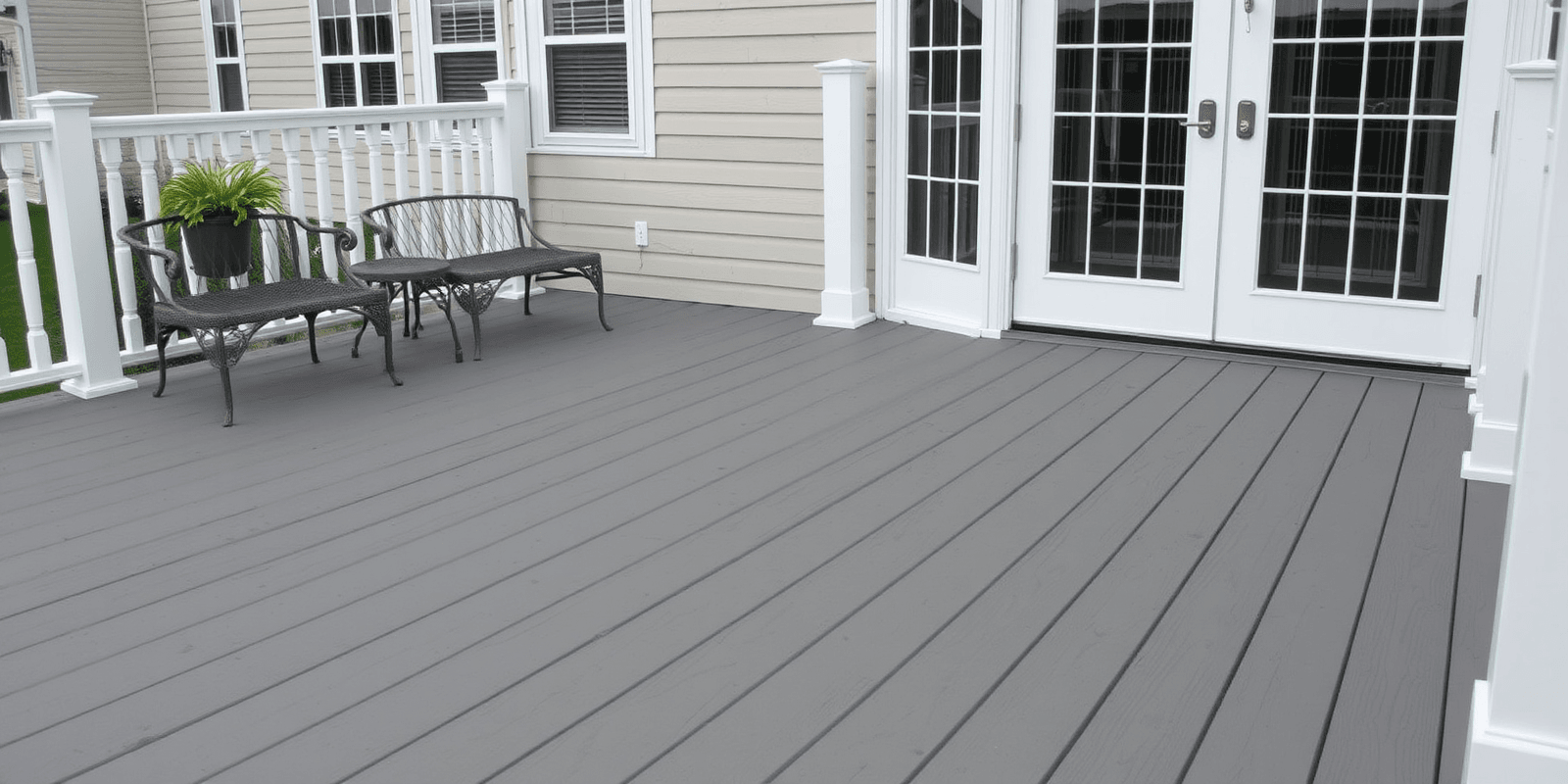 trex composite decking chateau grey