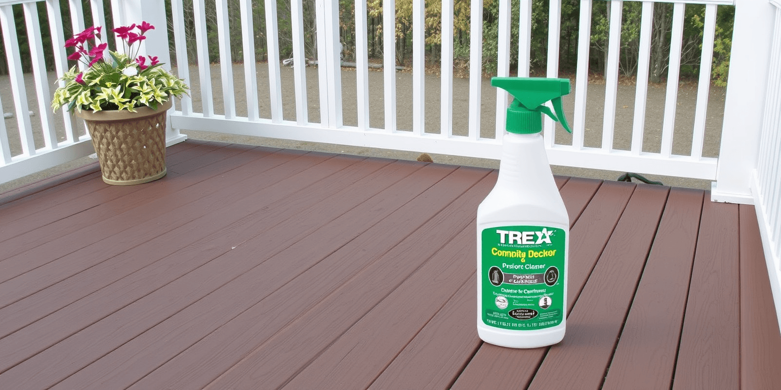 trex composite decking cleaner