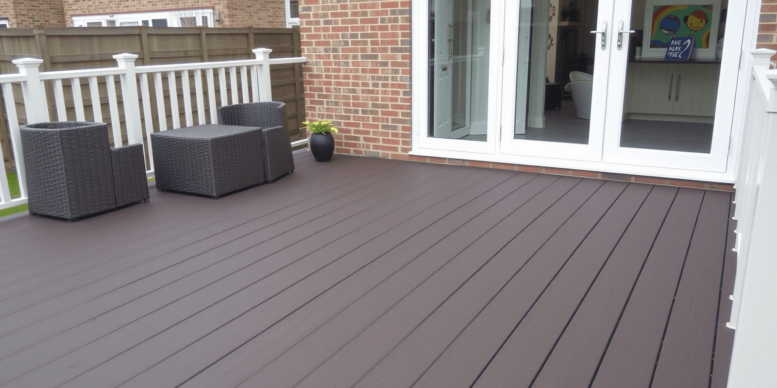 trex composite decking london