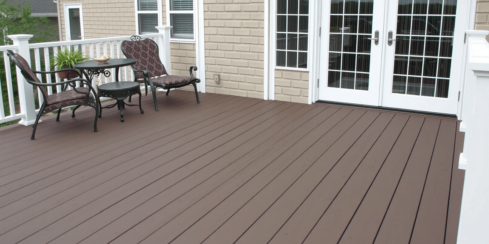 trex composite decking materials