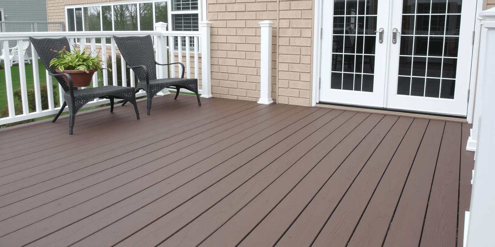 trex composite decking maximum on center