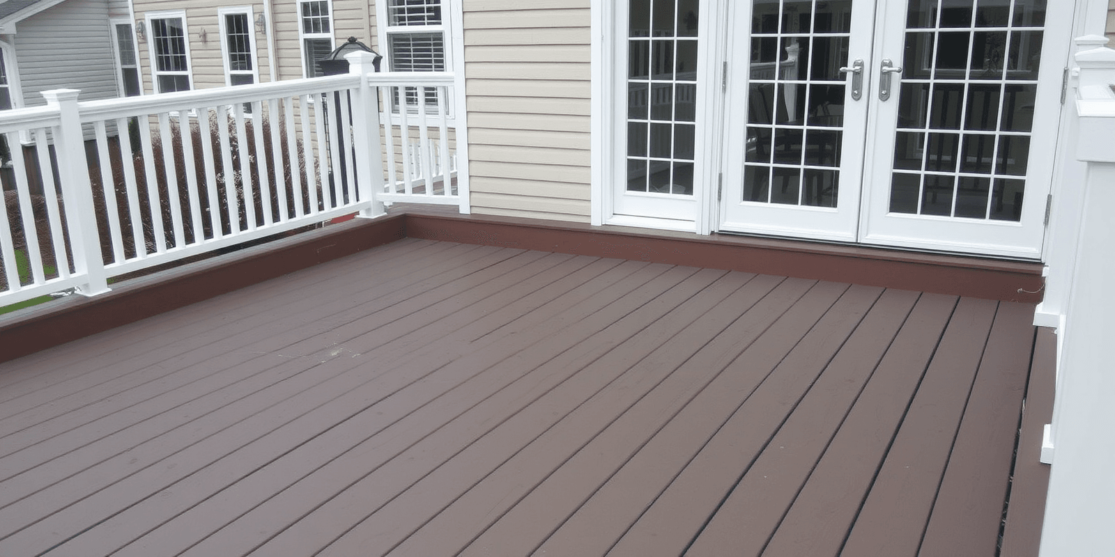 trex composite decking with full capping