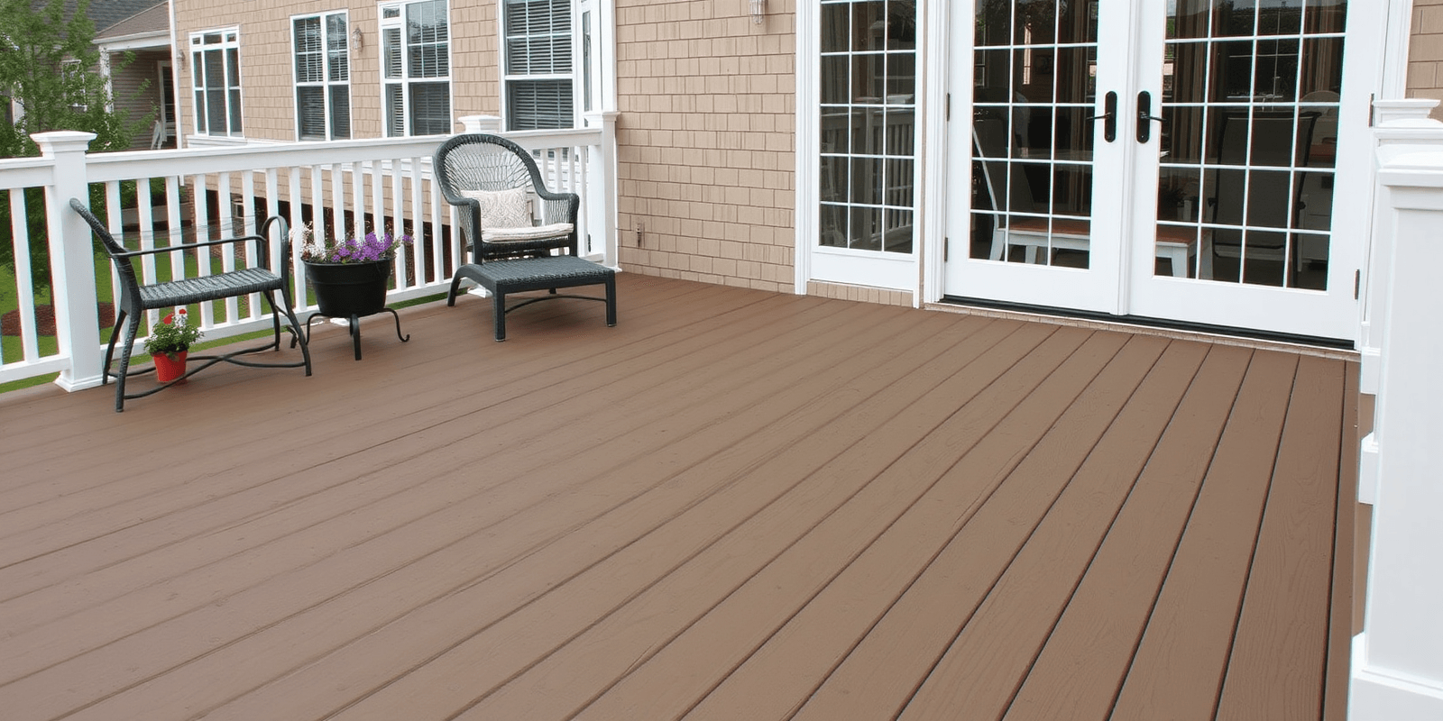 trex enhance saddle ultra-low maintenance composite decking reviews