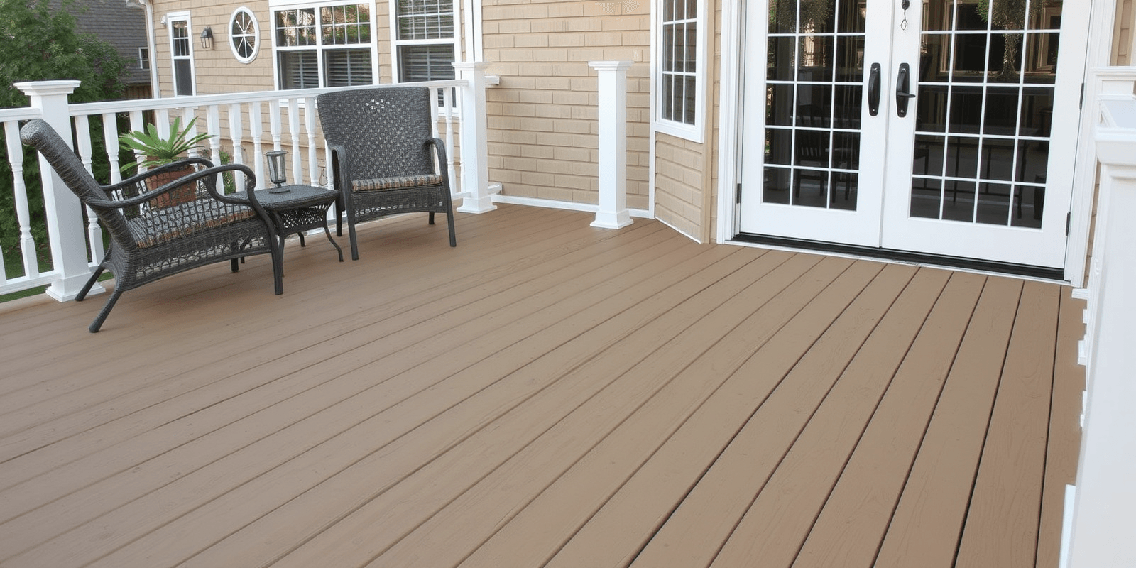 trex havannah gold composite decking