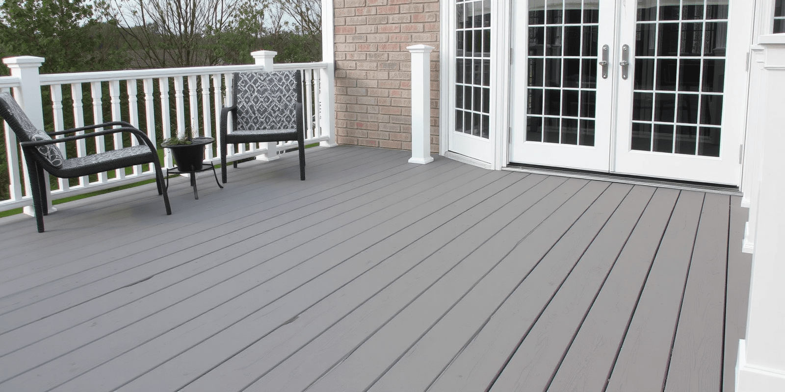 trex island mist composite decking