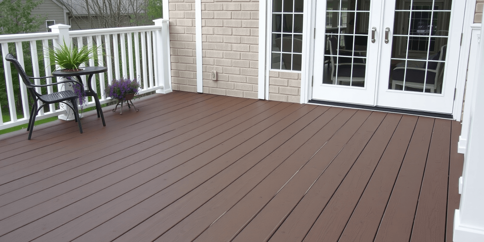 trex like decking solid composite