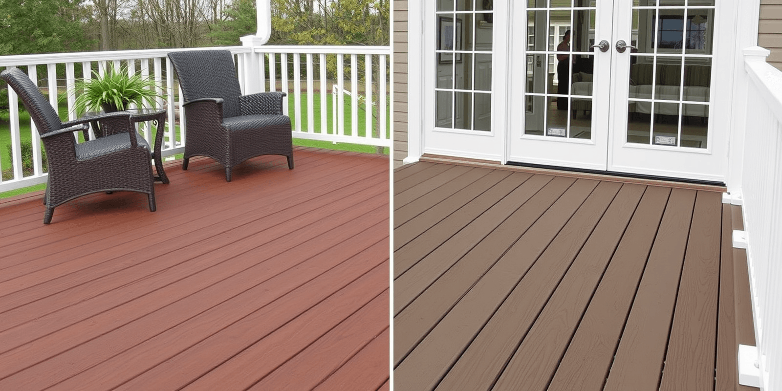 trex pvc vs composite decking
