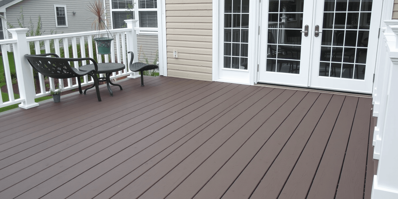 trex sadle composite decking