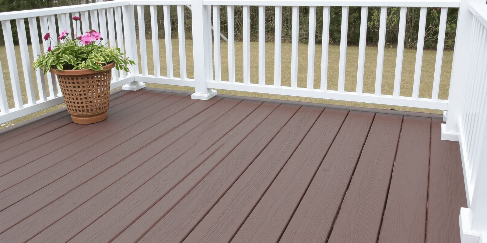 trex square edge capped composite decking board