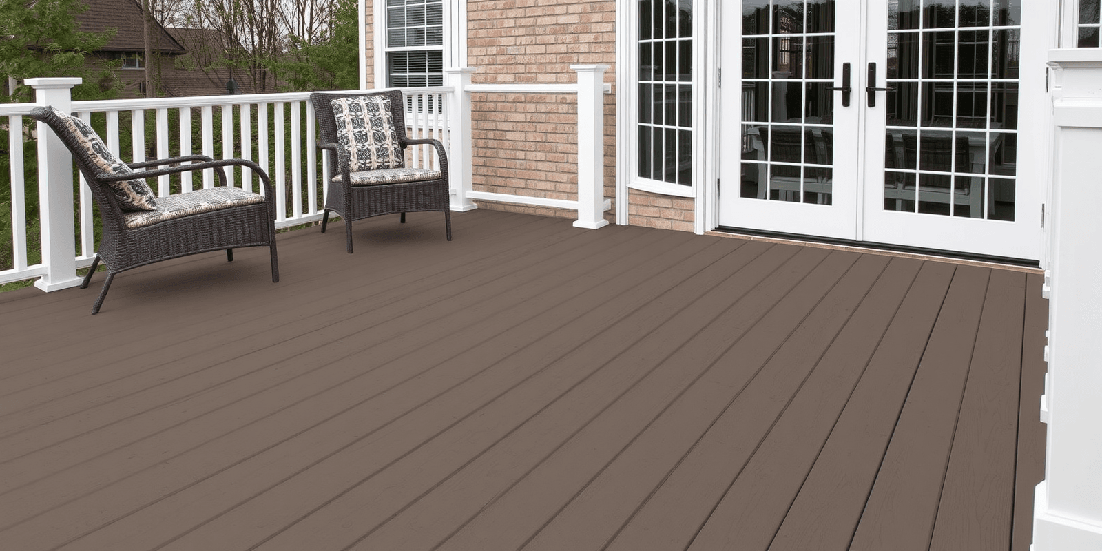 trex transcend capped composite decking